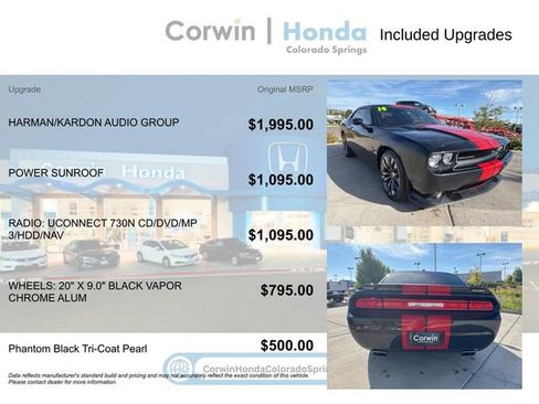 Used 2014 Dodge Challenger SRT8 w/ Harman/Kardon Audio Group image 4