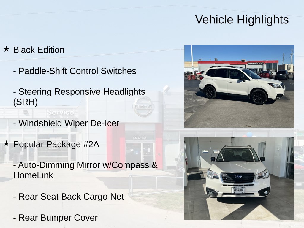 Used 2018 Subaru Forester 2.5i Premium w/ Popular Package #2A AWD/4WD image 8