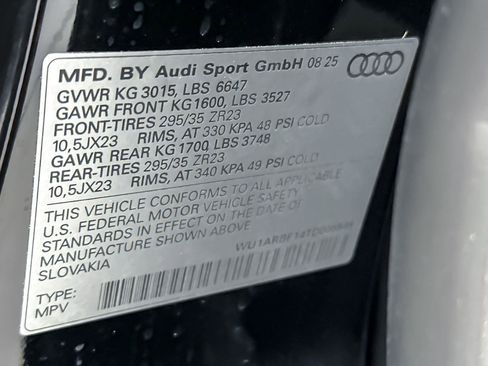 New 2026 Audi RS Q8 performance image 27