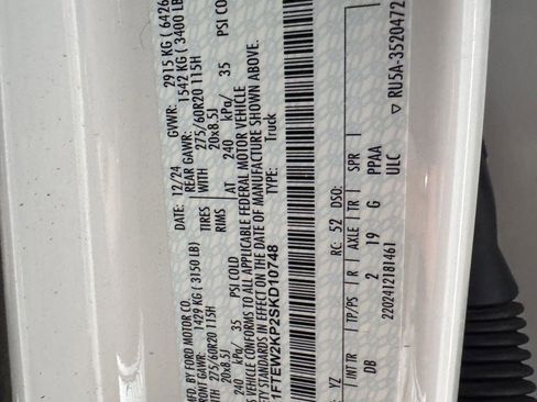 Used 2025 Ford F150 STX w/ Equipment Group 200A RWD image 46