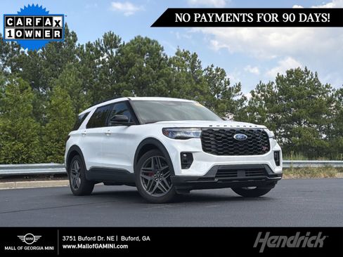 Used 2025 Ford Explorer ST w/ Sun And Sound Package AWD/4WD image 1