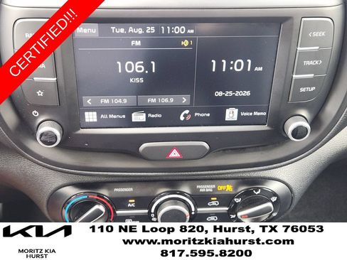 Certified 2025 Kia Soul LX w/ LX Technology Package FWD image 7