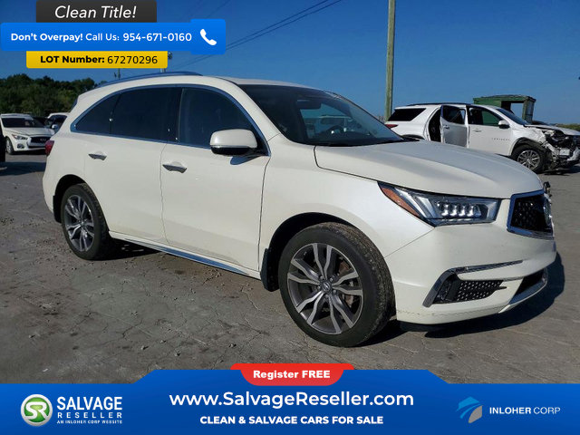 Used 2019 Acura MDX w/ Advance & Entertainment Pkg AWD/4WD image 5