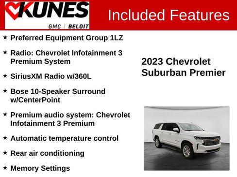 Used 2023 Chevrolet Suburban Premier AWD/4WD image 2