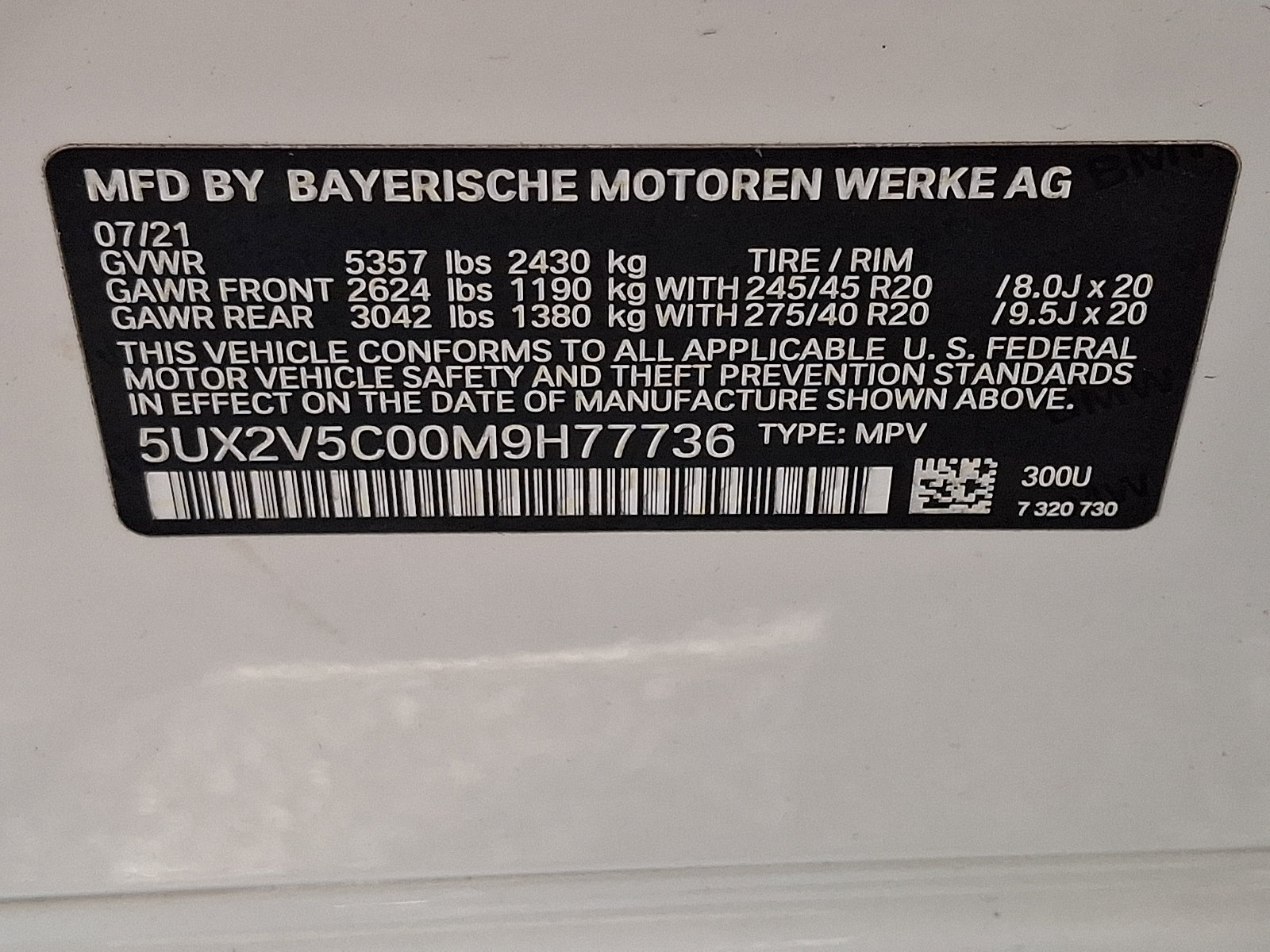 Used 2021 BMW X4 M40i w/ Premium Package AWD/4WD image 27