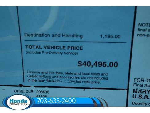 New 2025 Honda Accord Hybrid Touring image 40