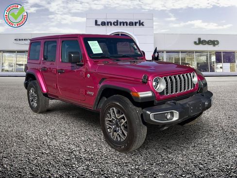 Used 2024 Jeep Wrangler Sahara w/ Safety Group AWD/4WD image 1