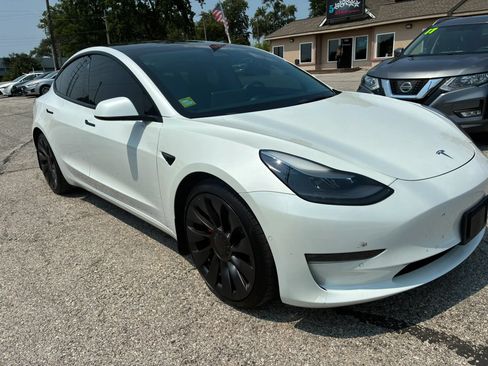 Used 2022 Tesla Model 3 Performance AWD/4WD image 1