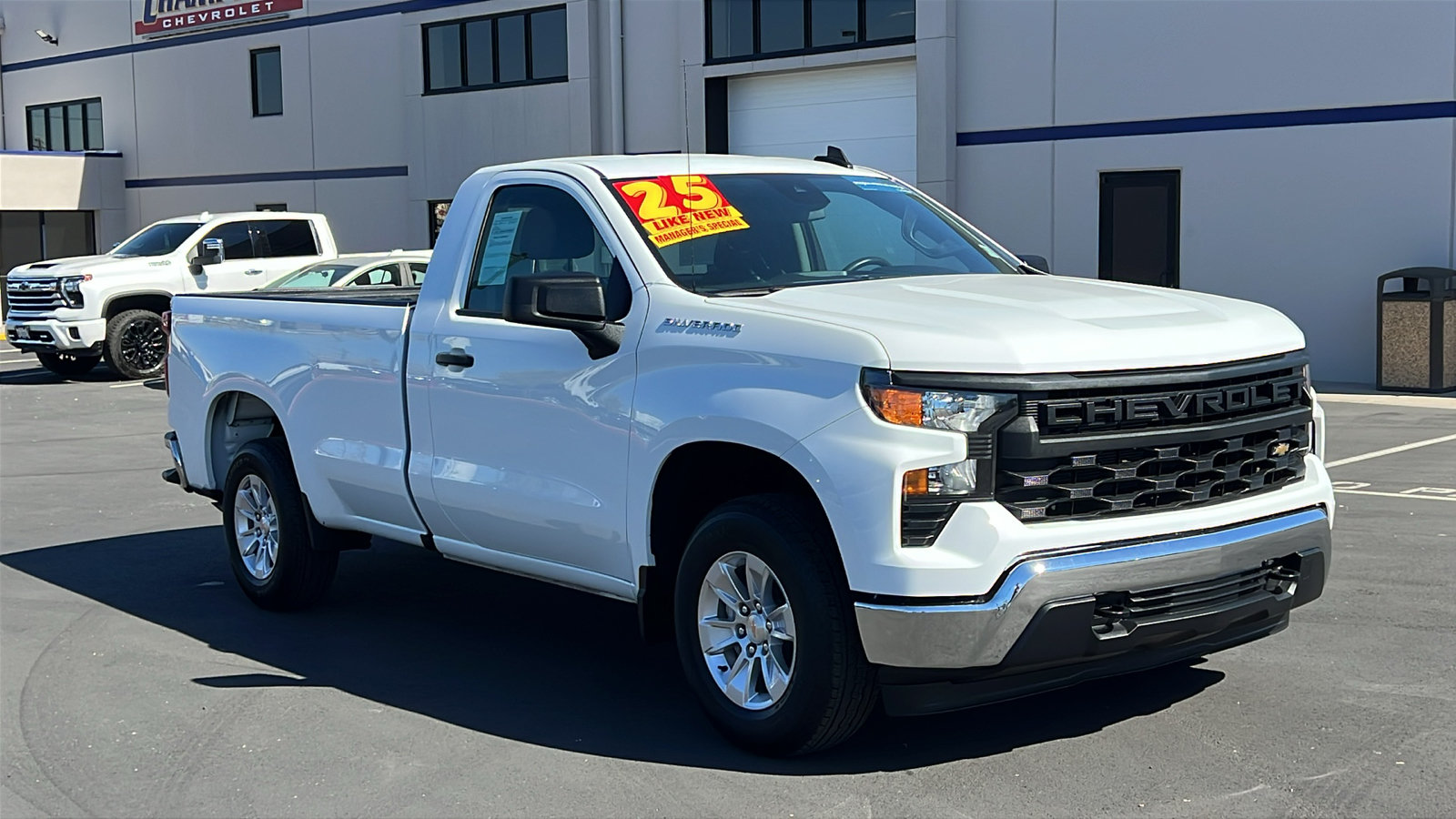 Certified 2025 Chevrolet Silverado 1500 W/T RWD image 3