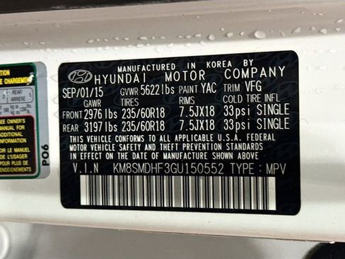 Used 2016 Hyundai Santa Fe SE image 30