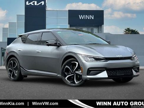 Certified 2024 Kia EV6 GT-Line w/ GT-Line White Seat Package AWD/4WD image 1