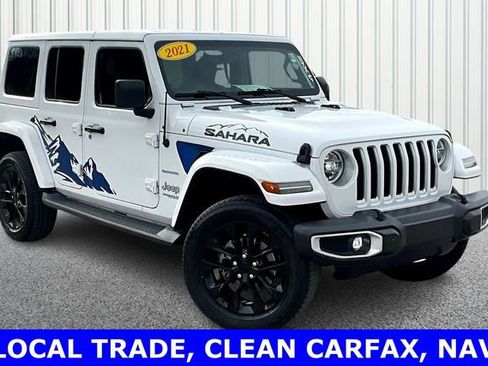 Used 2021 Jeep Wrangler Unlimited Sahara image 1