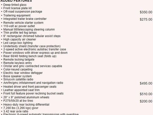 Used 2018 GMC Sierra 1500 SLT w/ SLT Premium Package image 7