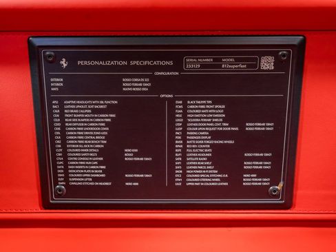 Used 2018 Ferrari 812 Superfast RWD image 52