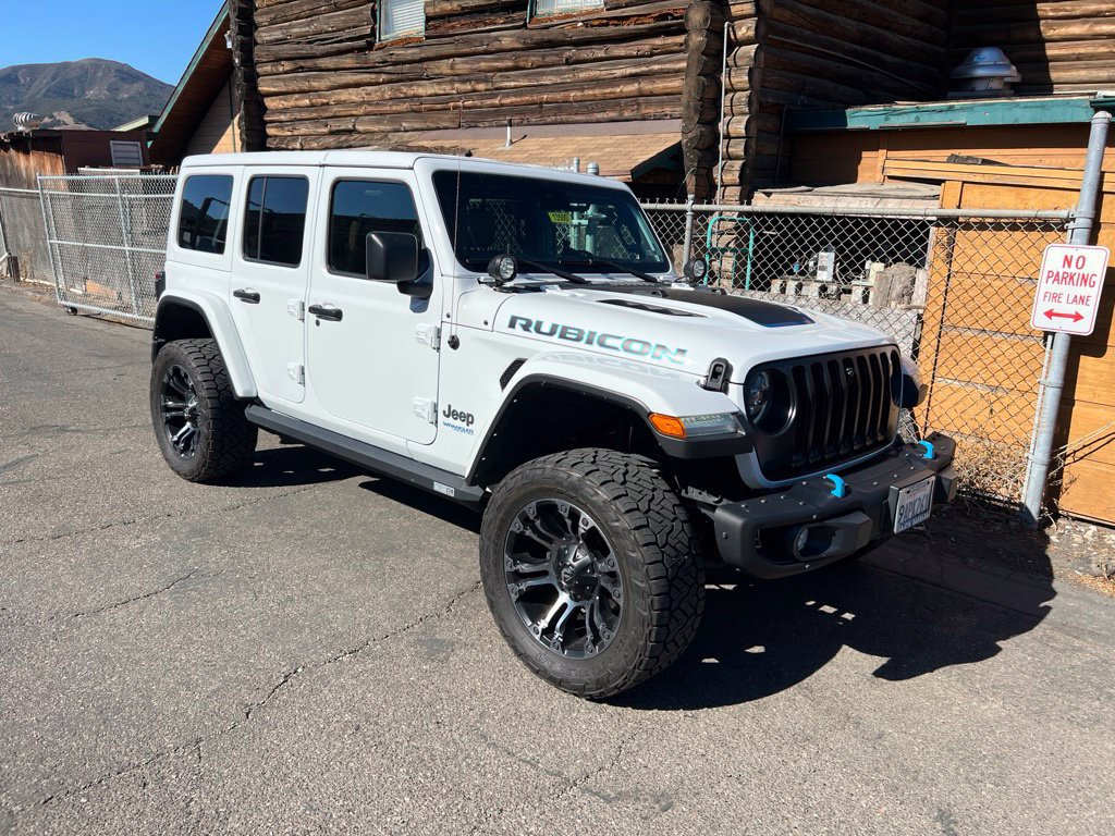 Used 2022 Jeep Wrangler Unlimited Rubicon 4xe w/ Steel Bumper Group AWD/4WD image 1