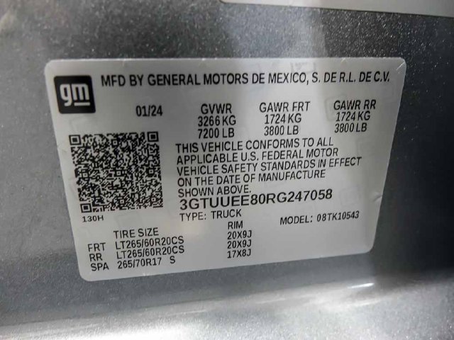 Certified 2024 GMC Sierra 1500 AT4 w/ Technology Package AWD/4WD image 40