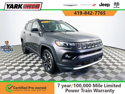 Certified 2022 Jeep Compass Limited w/ Sun and Sound Group