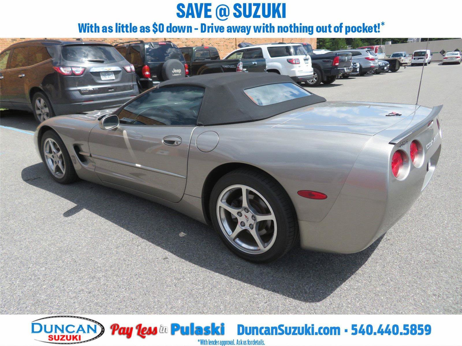 Used 2001 Chevrolet Corvette Convertible w/ Preferred Equipment Group2 RWD image 5