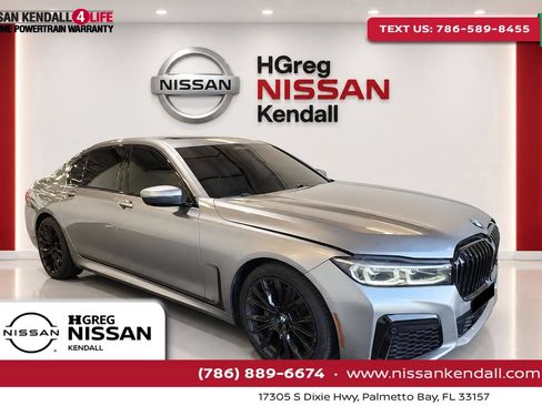 Used 2021 BMW 740i w/ M Sport Package RWD image 1