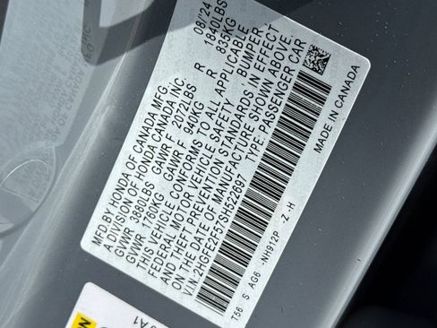 Certified 2025 Honda Civic Sport image 27