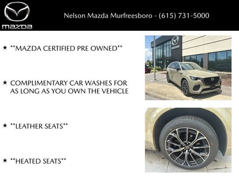 Certified 2025 MAZDA CX-70 3.3 Turbo S w/ Premium Package AWD/4WD image 31