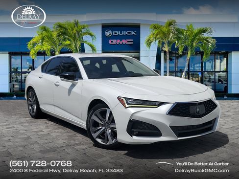 Used 2021 Acura TLX w/ Advance Package FWD image 1