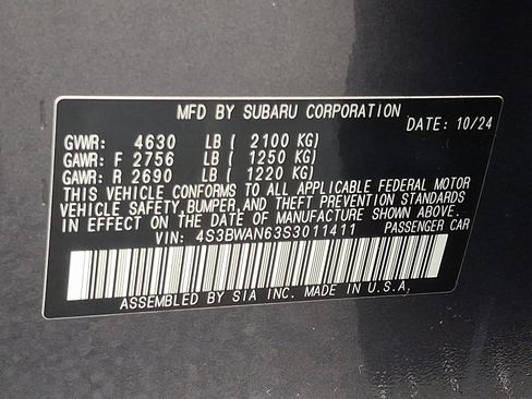 Certified 2025 Subaru Legacy Limited image 31