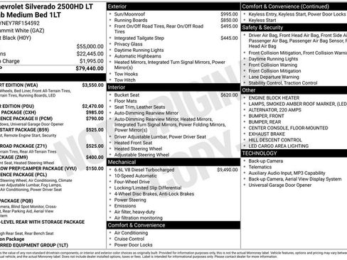 Used 2024 Chevrolet Silverado 2500 LT w/ Z71 Sport Edition AWD/4WD image 88