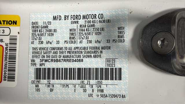Used 2024 Ford Bronco Sport Big Bend w/ Convenience Package AWD/4WD image 29
