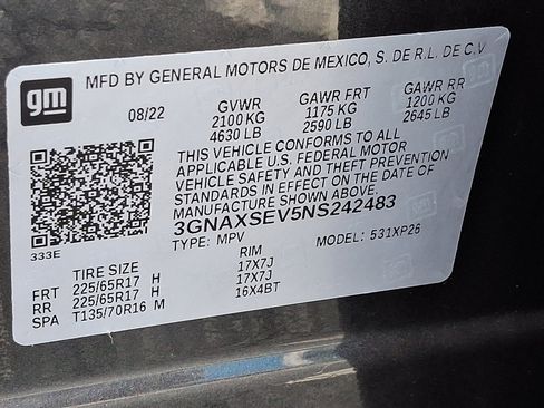 Used 2022 Chevrolet Equinox LS w/ LS Convenience Package image 27