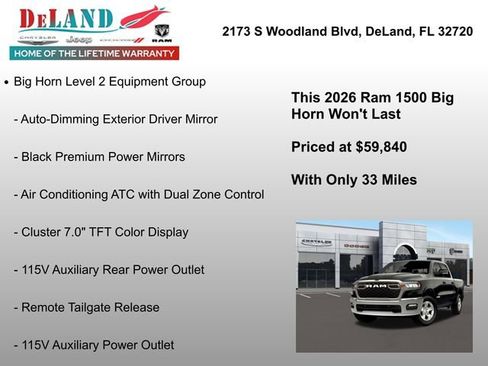 New 2026 RAM 1500 Big Horn image 12