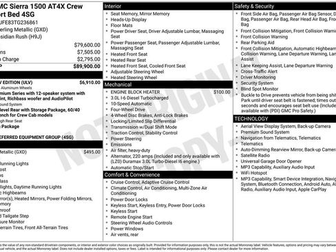 Used 2026 GMC Sierra 1500 AT4X w/ AT4X AEV Edition AWD/4WD image 9