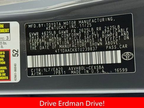 Certified 2026 Toyota Camry SE FWD image 32
