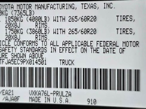 Used 2023 Toyota Tundra Limited AWD/4WD image 47
