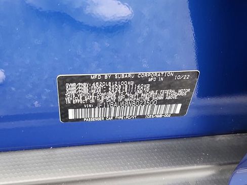 Used 2022 Subaru WRX GT AWD/4WD image 28