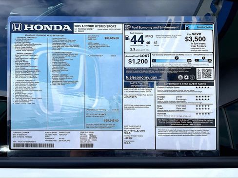 New 2025 Honda Accord Sport image 18