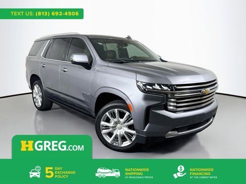 Used 2021 Chevrolet Tahoe High Country w/ Premium Package RWD image 1