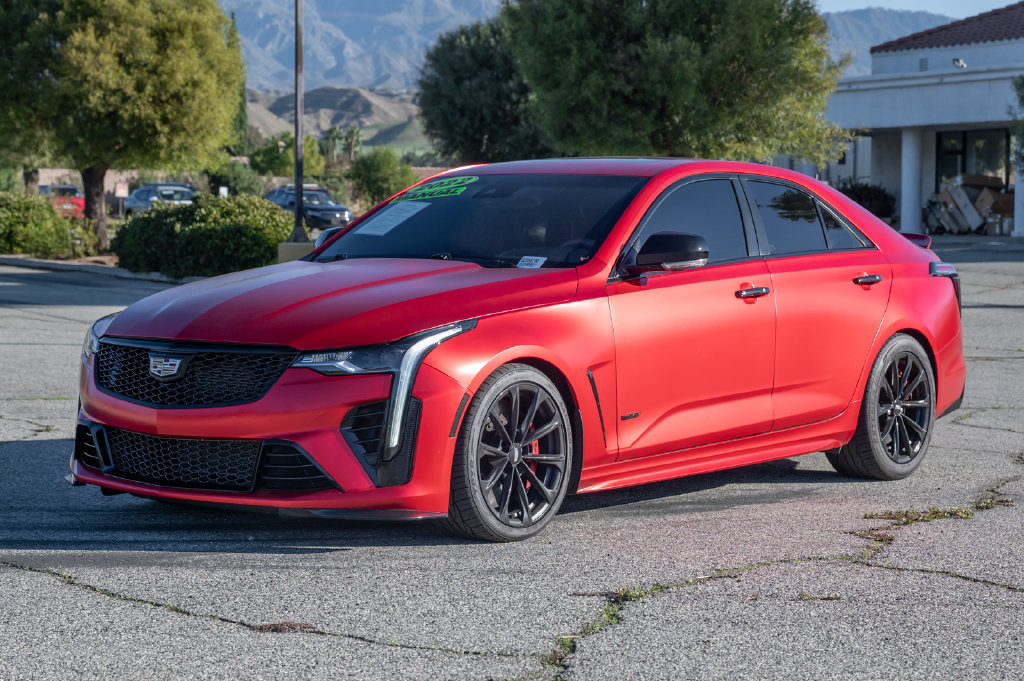 Used 2022 Cadillac CT4 V Blackwing w/ Technology Package RWD image 9
