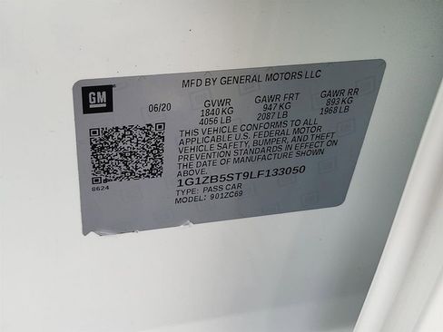 Certified 2020 Chevrolet Malibu LS image 24