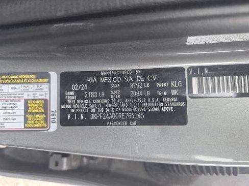 Used 2024 Kia Forte LXS FWD image 19