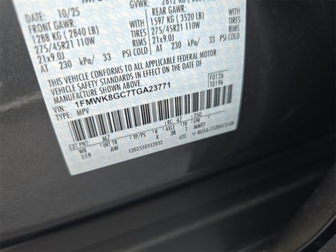 New 2026 Ford Explorer ST w/ Sun And Sound Package image 13