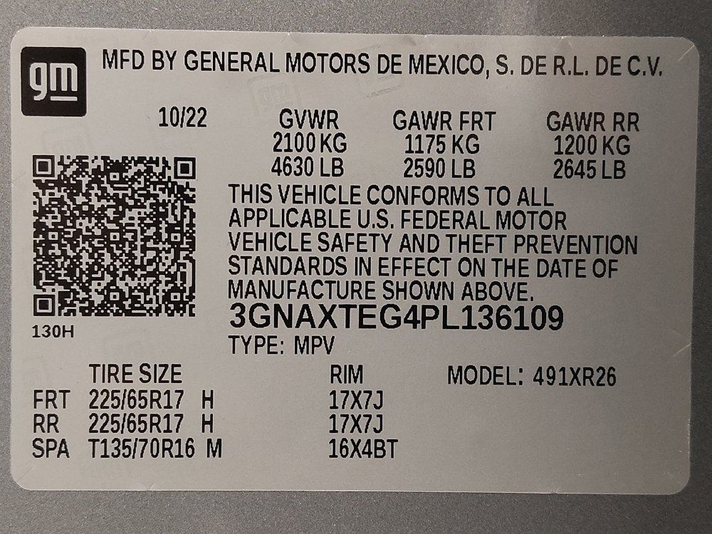 Used 2023 Chevrolet Equinox LT w/ Driver Convenience Package AWD/4WD image 33
