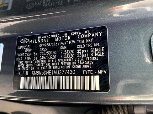 Used 2021 Hyundai Palisade Limited w/ Winter Package image 34