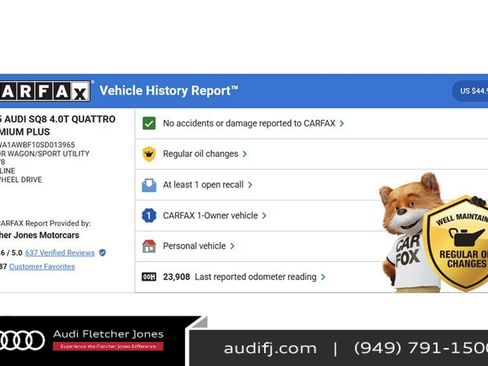 Used 2025 Audi SQ8 Premium Plus w/ 23" Wheel Package image 2