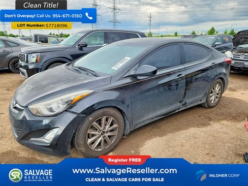 Used 2015 Hyundai Elantra SE w/ Option Group 02 FWD image 1