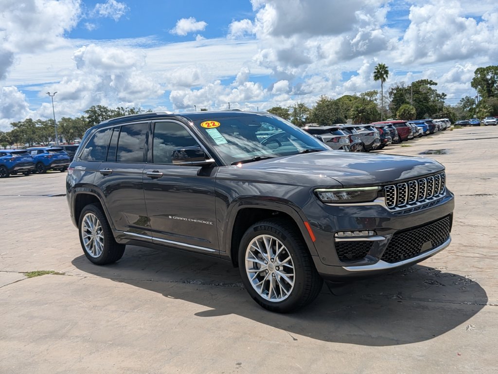 Used 2022 Jeep Grand Cherokee Summit w/ Adv Protech Group IV RWD image 2