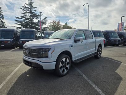 New 2025 Ford F150 Lightning Platinum
