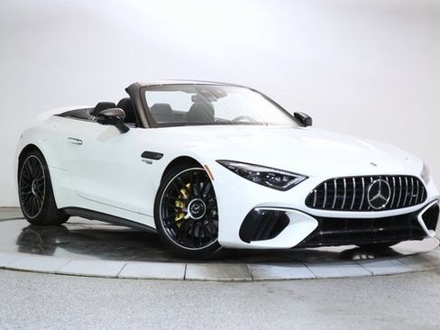 Used 2022 Mercedes-Benz SL 55 AMG 4MATIC image 1