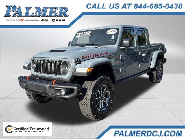Certified 2025 Jeep Gladiator Mojave AWD/4WD image 1