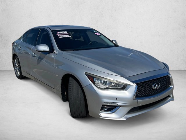 Used 2018 INFINITI Q50 Luxe w/ Essential Package (3.0T Luxe) RWD image 3